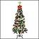 クリスマス装飾　組立式クリスマスツリーセット　オーナメント付　120cm