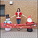 クリスマスエアブロー装飾　クリスマスバナー　W240cm