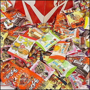 色々駄菓子10種400個すくいどり　おたまセット