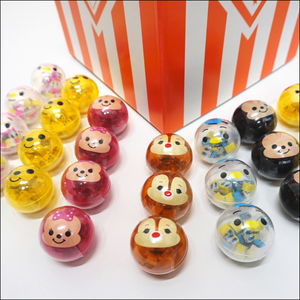 ディズニー消しゴム入りまんまるカプセルつかみどり　96個