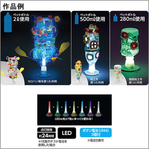 工作用ランプ　ペットボトル用ランプ