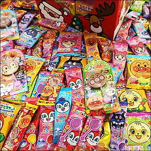 クリスマスBOX　アンパンマン飴・お菓子つかみどり