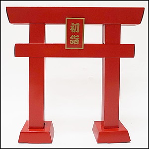 鳥居ポップ(POP)　小　高さ30cm　看板6種付（七五三・合格祈願・商売繁盛・初詣・恋愛成就・優勝祈願）
