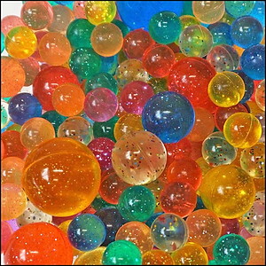 カラフルキラキラスーパーボール　色々300個セット