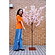 桜装飾　桜立ち木　H210cm
