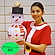 B級品　クリスマス装飾　ペーパーランタン　スノーマン提灯　H50cm