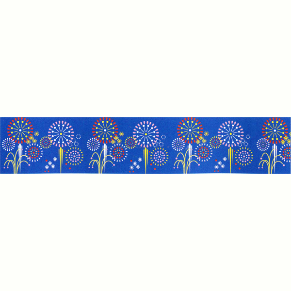 花火 ビニール幕 60cm×50m巻～夏の店舗装飾【イベントグッズ・イベント用品】