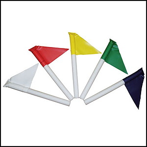 ビーチフラッグの旗　5色セット