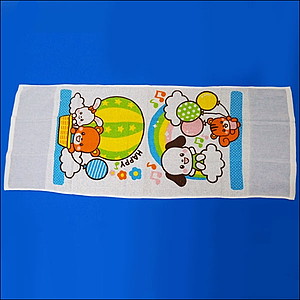運動会表彰アイテム　がんばりました虹とバルーンタオル　86×34cm　30枚